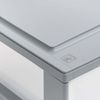 6 Qt. Small Plastic Stackable Storage Drawers Box Modular Gray Clear Set of 5