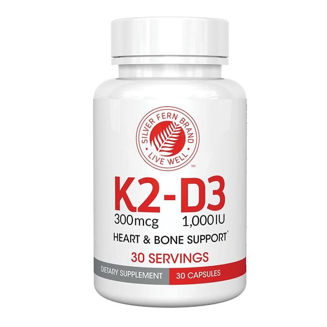 Silver Fern Vitamin K2 D3 30 Capsules