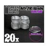 Green Stuff World 25 mm runde Acryl-Basis, transparent