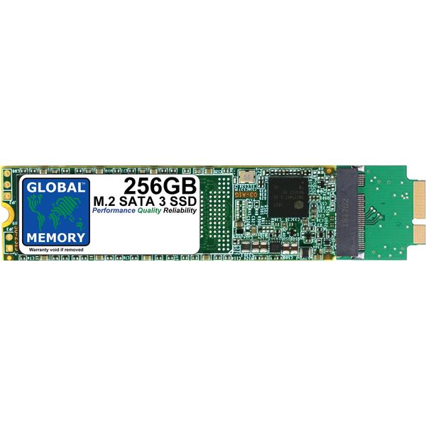 GLOBAL MEMORY 256GB M.2 NGFF SATA 3 SOLID STATE DRIVE (SSD) FOR MACBOOK AIR (2010-2011)