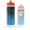 Gatorade Gx NFL Non-Slip Squeeze Bottles, 30 fl oz, Gx Hydration System