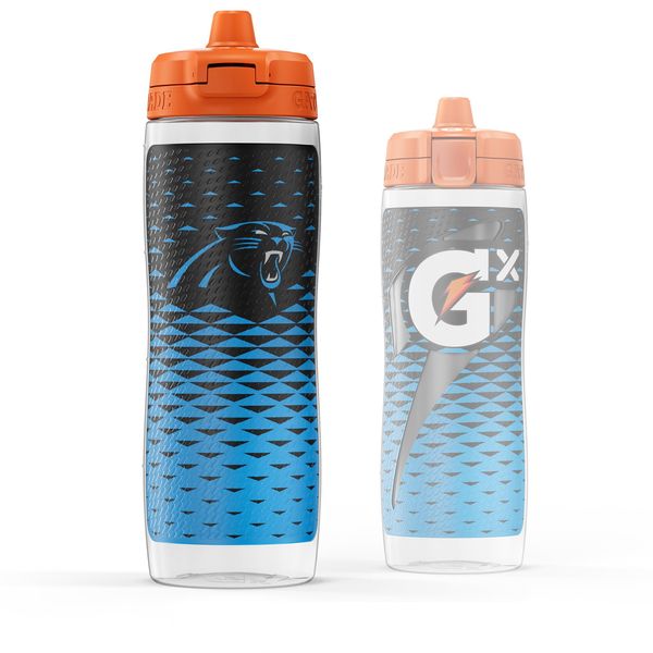 Gatorade Gx NFL Non-Slip Squeeze Bottles, 30 fl oz, Gx Hydration System