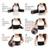 Back Brace and Posture Corrector for Women and Men, Rotate button adjustment ...