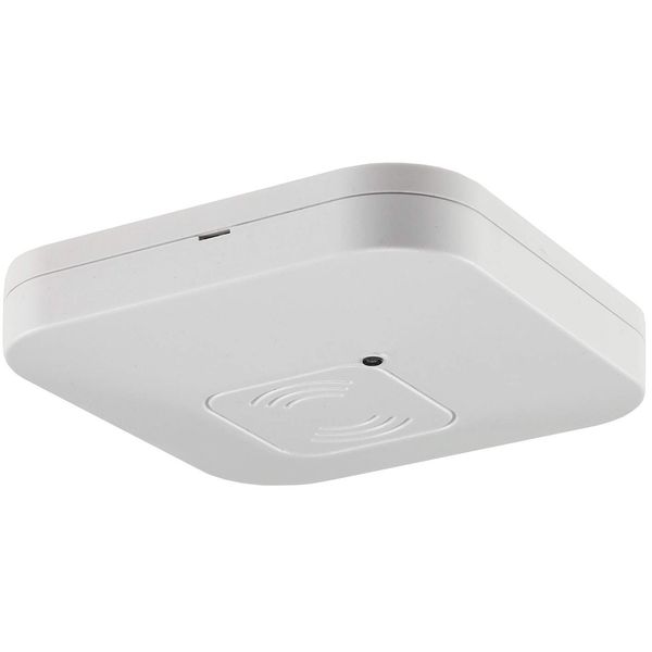 ChiliTec Motion Sensor Surface-Mounted Ceiling Mounting HF Radar Technology Ceiling Motion Sensor Indoor Sensor 27 mm Flat LED Suitable Time Adjustable White
