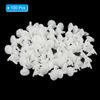PATIKIL PCB Support Spacer, 100Pack 2mm/0.16" Supporting Height PCB Standoff Isolation Board Stand Column Flat Head Plastic Support for PCB PC Board, White