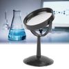 Convex Concave Mirror High Transparent Triple Prism with Stand Optical Experimental Tool for Teaching Light Spectrum Physics(Concave Mirror)
