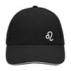 Huuraa Cap Hat Lion Zodiac Sign Gift Lion Gift Idea, Black/Light Grey, Unit size