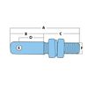 Cat 2 Tractor Lower Link Mounting Pin (1" Implement Weld On Linkage Trailer)