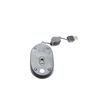 New Ultra Compact Retractable Cable USB Optical Mouse with Blue Led For CCTV DVR