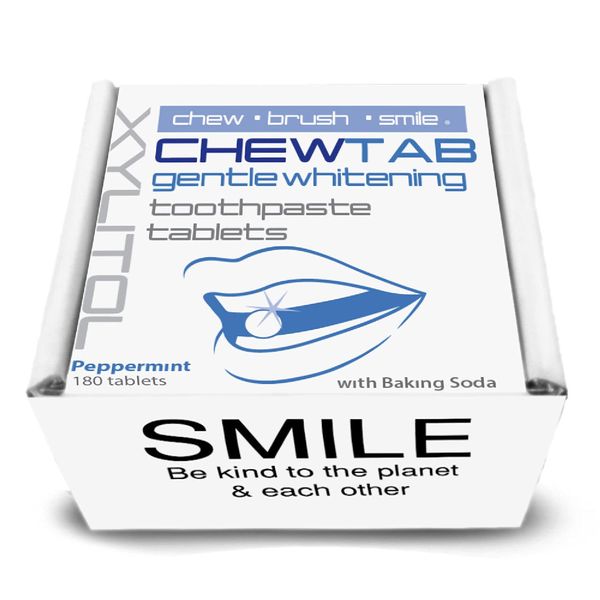 Weldental Chewtab Gentle Whitening Toothpaste Tablets Refill