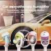 Portable Car Aromatherapy Perfume Air Freshener Humidifier Diffuser Filter Green