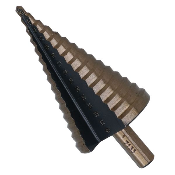 4mm – 45mm Metric HSS - G Step Drill Cone Conical Cutter Drill Drilling Bit
