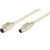 PremiumCord Extension Cable PS/2 Keyboard 3 m
