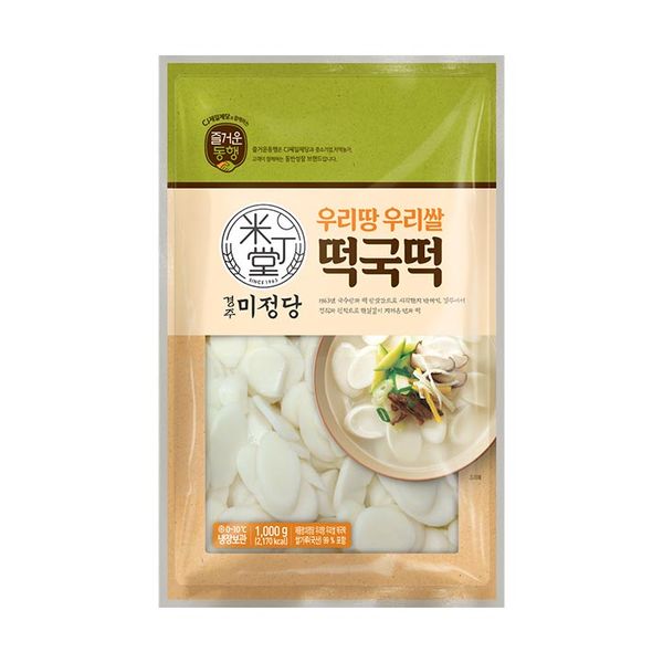 Mijeongdang Our Land Our Rice Rice Cake Soup 1KG