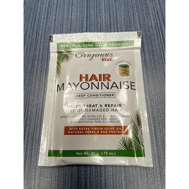 30x .75 oz Packs of Africa's Best Hair Mayonnaise Deep Conditioner 22.5 oz Total