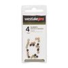WESTLAKE Rub Shock Beads 4mm 3C Mix 25P, Assorted, One Size