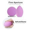 Audamp Makeup Sponges Makeup Sponge Puff Tex Free Wet & Dry (Pack of 6)
