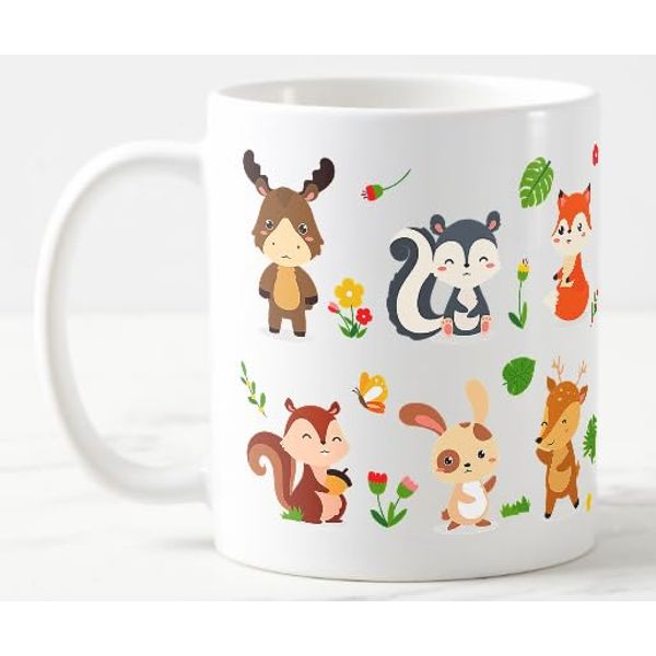 Woodland Animals (No 2) Mug/Cup Tea/Coffee Mug