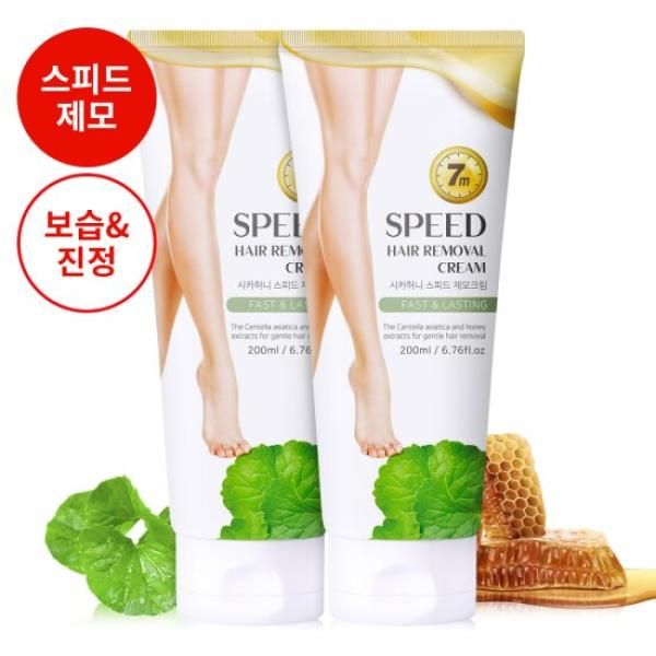 C2Y Cica Honey Speed Large Capacity Self Hair Removal Cream 200ml / Waxing