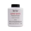Ben Nye Super White Non-translucent Face Powder 3 Oz Shaker Jar