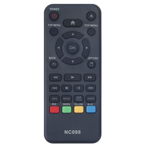 AIDITIYMI NC098UL Replace Remote Control NC098 fit for Philips Blu-ray Disc DVD Player BDP1502 BDP1502/F7 BDP1502F7 BDP1502 F7