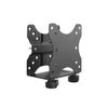 HumanCentric Thin Client Mounting Bracket, Mount a Mini PC or Computer to a VESA Monitor Arm or Stand, Pole, or Under a Desk or Surface
