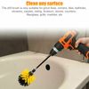 Drill Brush Power Scrubber Kit Cleaning Brush  3 Pack