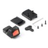 RMR HD Type Compact Dot Sight Circle Dot Reticle with Mount for Glock Black