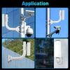Ueevii Wireless Bridge Bracket Mount Pole Wall-Mount for Outdoor Wifi Bridge