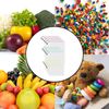 15-Piece Mesh Toy Storage Bags - Washable, Lightweight, See-Through with Drawstring