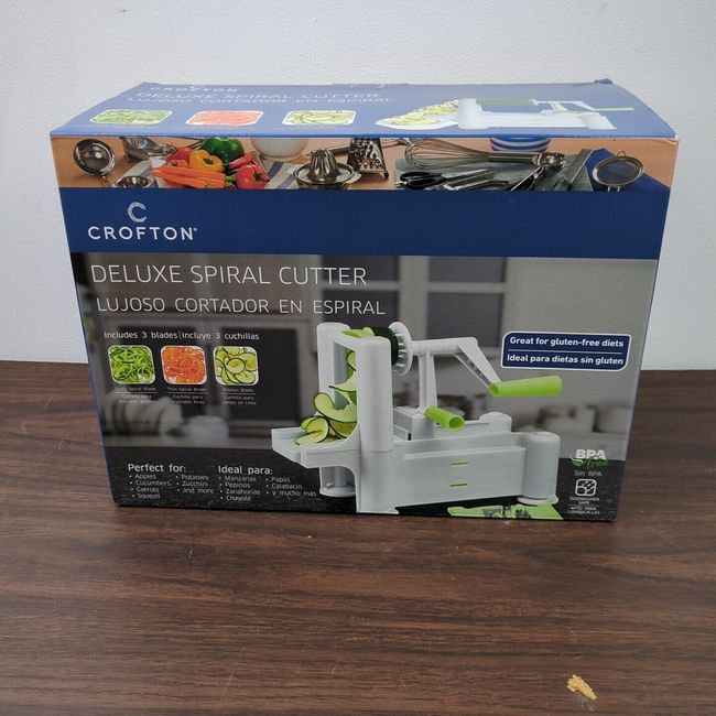 CROFTON - Deluxe Spiral Cutter - New In The Box - 3 Blades