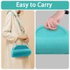 Baval Hard Portable Case Compatible with JBL Charge 6/Charge 5 Portable Waterproof Bluetooth Speaker(Teal Case)