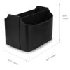 LONDO Leather Remote Control Organizer and Caddy with Tablet Slot
