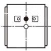 Panasonic LED Induction Light Compact Square Mounting Box C Class General Notebook fk11760