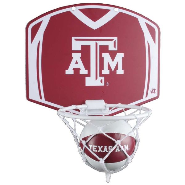 Texas A&M Aggies Mini Basketball and Hoop Set