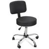 Rolling Bar 2X Stool Adjustable Hydraulic Massage Spa Salon Chair With Back Rest