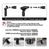 7pcs Diamond Core Drill Bits Set Masonry Ceramic Marble Tile Hole Saw Kit Tool