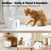89oz/2.6L Wireless Cat Fountain with Motion Detection & Smart Pump