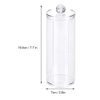 Storage Case Transparent Round, Cotton Pad Storage Case, Make Up Puff Display Storage Display Stand Prop Puff Holder Container