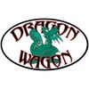 CafePress Dragon Wagon Sticker Oval Car Bumper Sticker