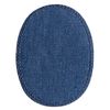 Blue Denim Iron-On Patch 8 x 11 cm