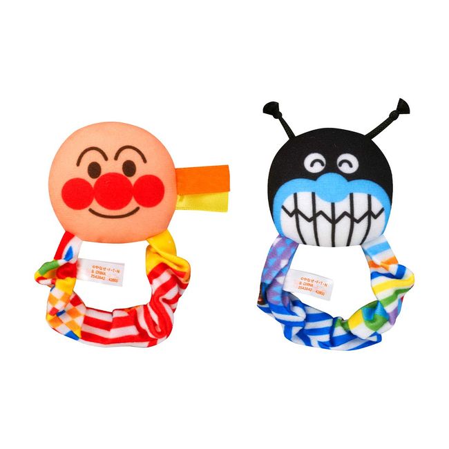 Bandai Babylo Anpanman ~ Nurture the Brain ~ Enyoni! 3-Way First Rattle