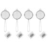 Chef Aid Stainless Steel Strainer Rust Proof 7cm (Pack of 4)