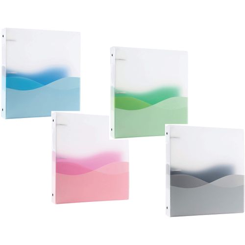 Filexec Products 1-Inch Wave, Ring Binder - Pack of 4 (50387-6447)
