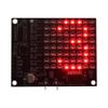 LED Welding Practice Board Kit,DX-TP16 64 SMD LED Electronic DIY Training Kit for Beginners Learning