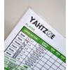 Austin Commerce 2x Reusable Yahtzee Score Sheets Laminated Dry Wipe XL A4 Large