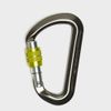 DMM Aero SG Carabiner, Silver with Gold Gate