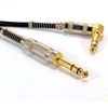 kenable GOLD Right Angle Stereo/Balanced Jack 6.35mm Plugs Cable Lead 1m [1 metres]