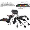 Black LED Display Car 4 Parking Sensor Reverse Backup Radar Alarm System Kit USA
