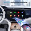 JDG Android Auto Wireless Adapter, Wireless Android Auto Car Adapter for Wired Android Auto Cars Converts Wired to Wireless Easy Setup Plug & Play Seamless Connection Fast for Android